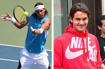 Nadal and Federer