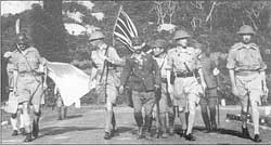 British surrender